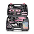 Pink Household Tool Kit with Carry Case