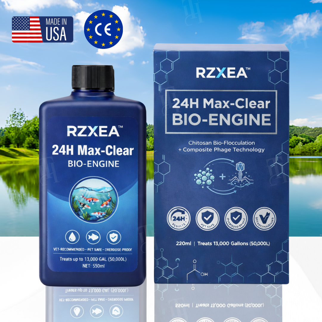 ✨ Zero Math, Zero Stress! | 🌊 Just Pour & Walk Away |24H Max-Clear Bio-Engine