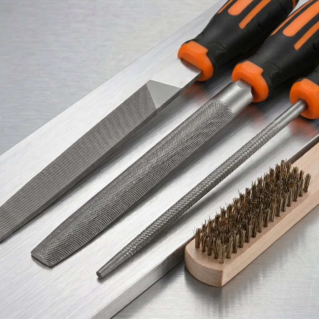 Multi-Piece Precision Hand File Set with Storage Case