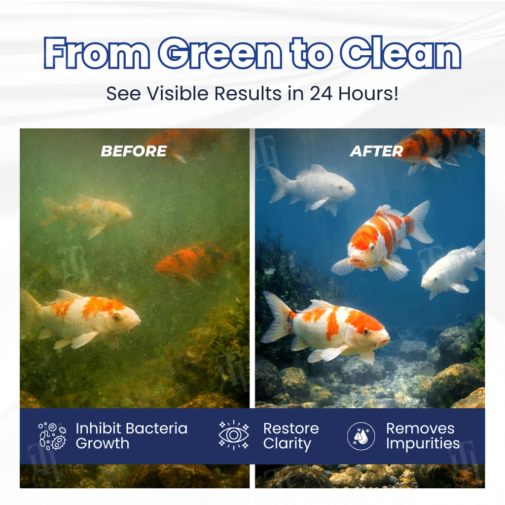 ✨ Zero Math, Zero Stress! | 🌊 Just Pour & Walk Away |24H Max-Clear Bio-Engine