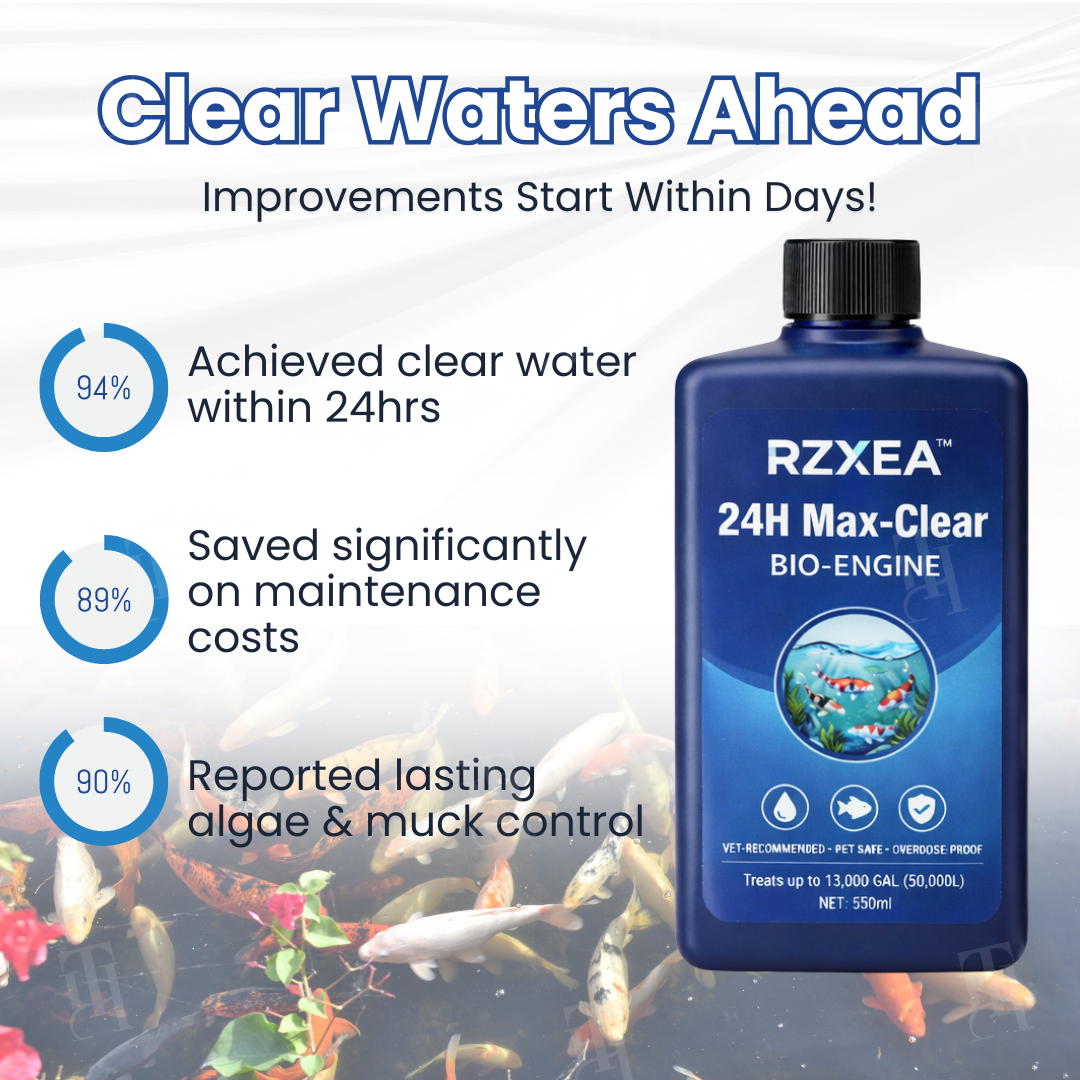 ✨ Zero Math, Zero Stress! | 🌊 Just Pour & Walk Away |24H Max-Clear Bio-Engine