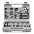 Precision Pin Punch and Small Hammer Set with Carry Case