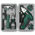 Compact Cordless Screwdriver Tool Kit with Carry Case