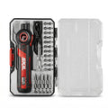 Compact Cordless Electric Screwdriver Set with Bits and Storage Case
